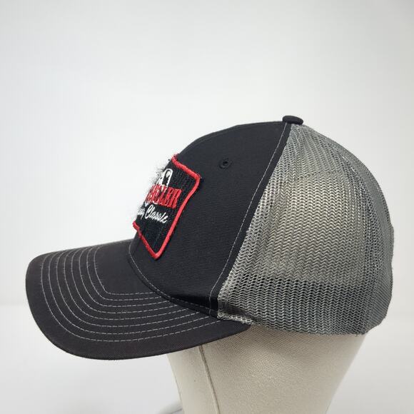 Low Roller Reining Classic Trucker Hat Black One Size Adjustable Mesh Richardson - Picture 3 of 10
